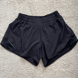Lululemon Hotty Hot shorts. Mid-rise. Only worn a few times.